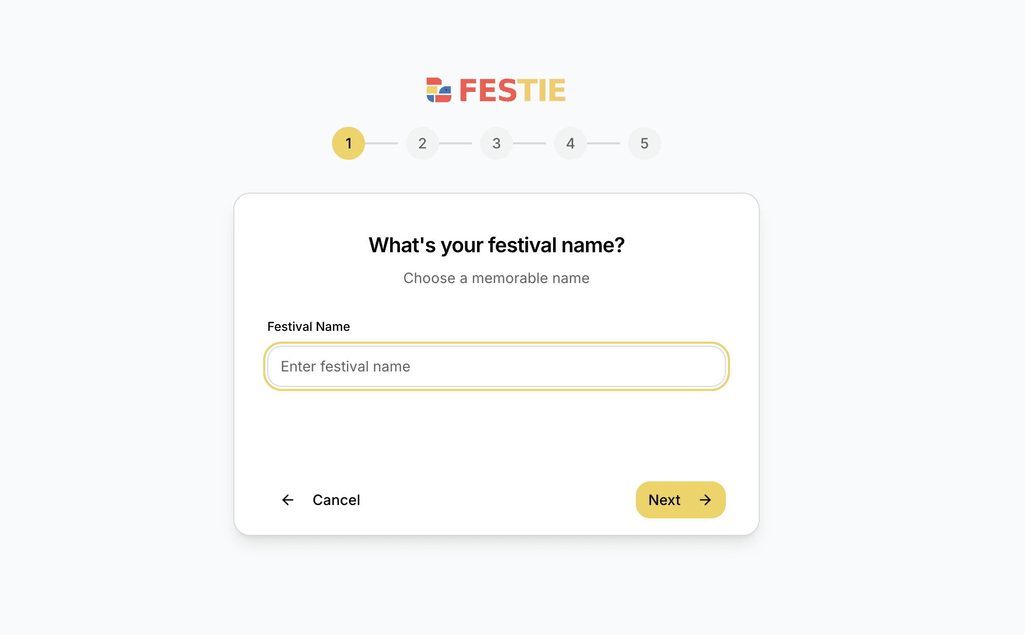 Choose Fest Name